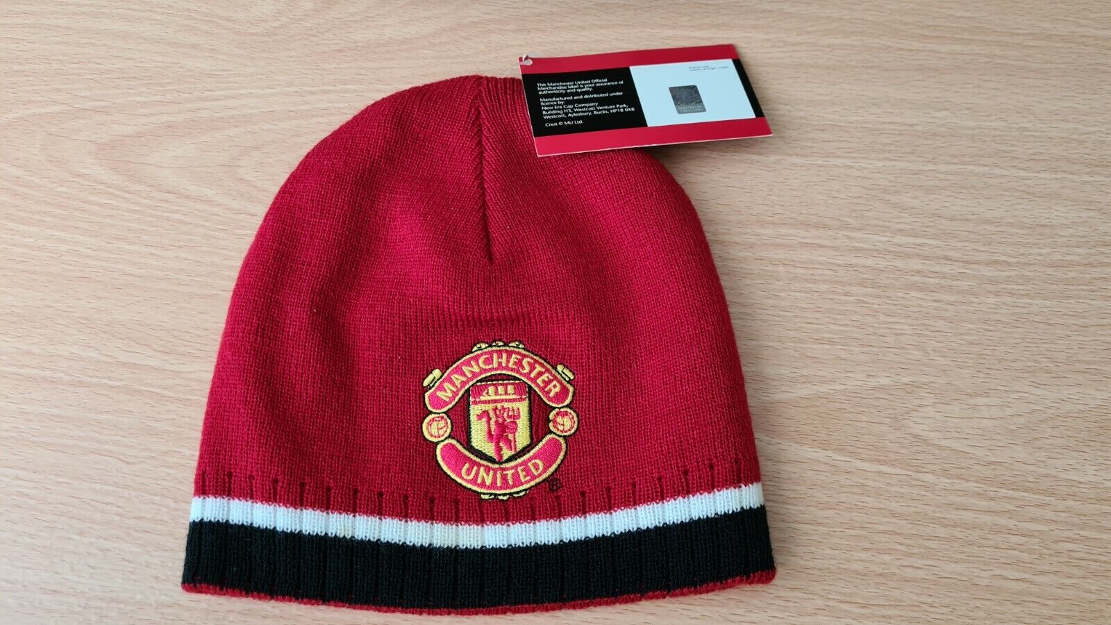 Manchester United Winter Cap Official New Era NEW with tags