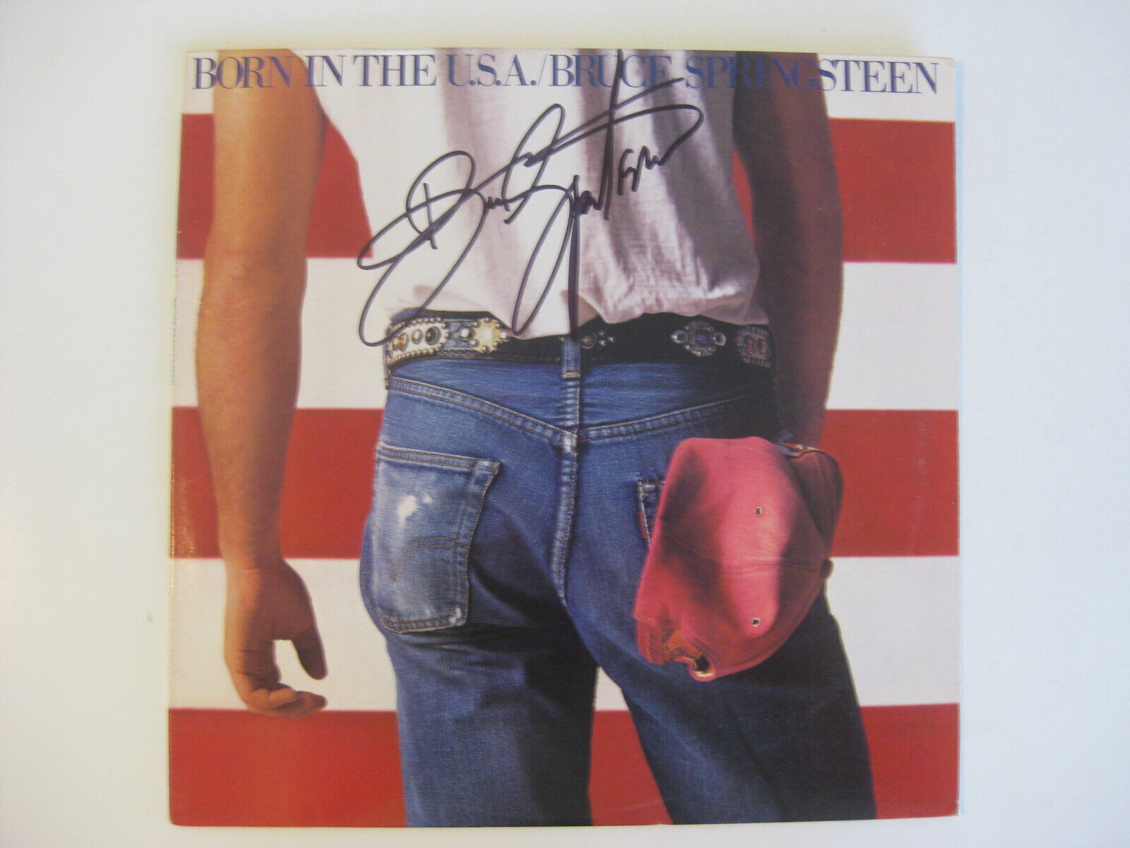 BRUCE SPRINGSTEEN - Rare AUTOGRAPHED 