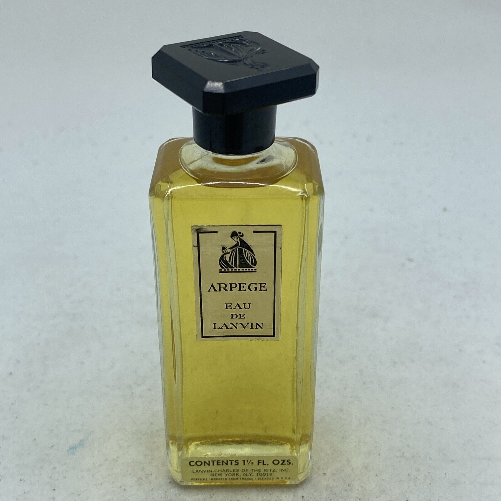 Vintage Lanvin EAU ARPEGE Perfume Bottle 1.5 oz Full Sealed New Nos