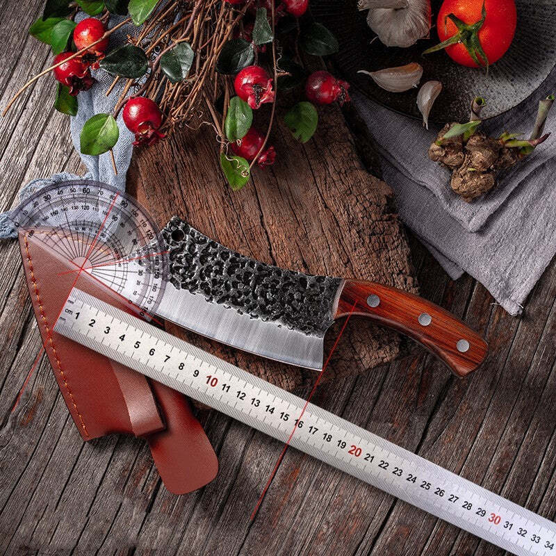 Stainless Steel Forged Hammer Tactical Kitchen Knife