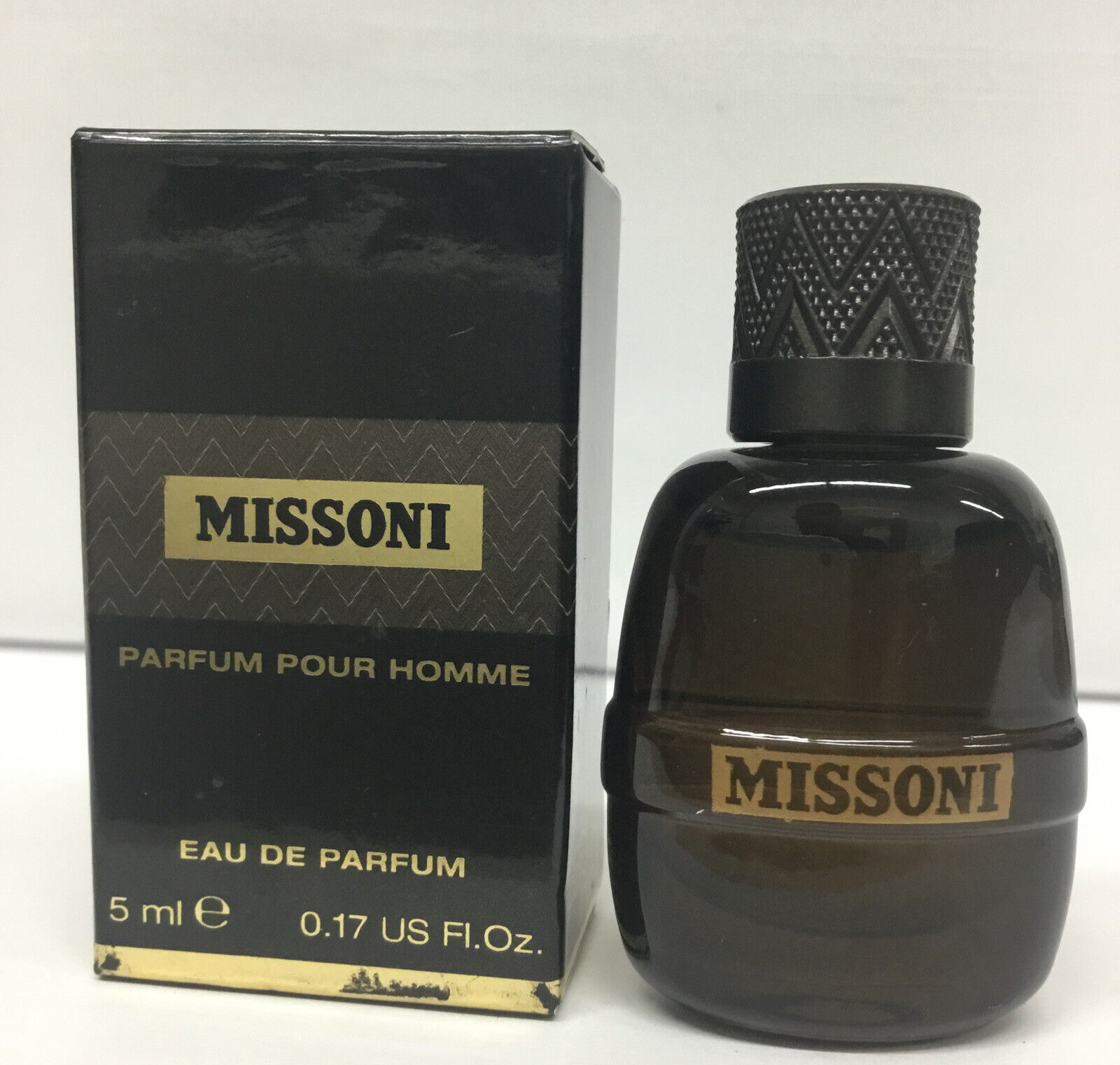 MISSONI HOMME Eau De Parfum Mini Splash FOR MEN .17Oz 
