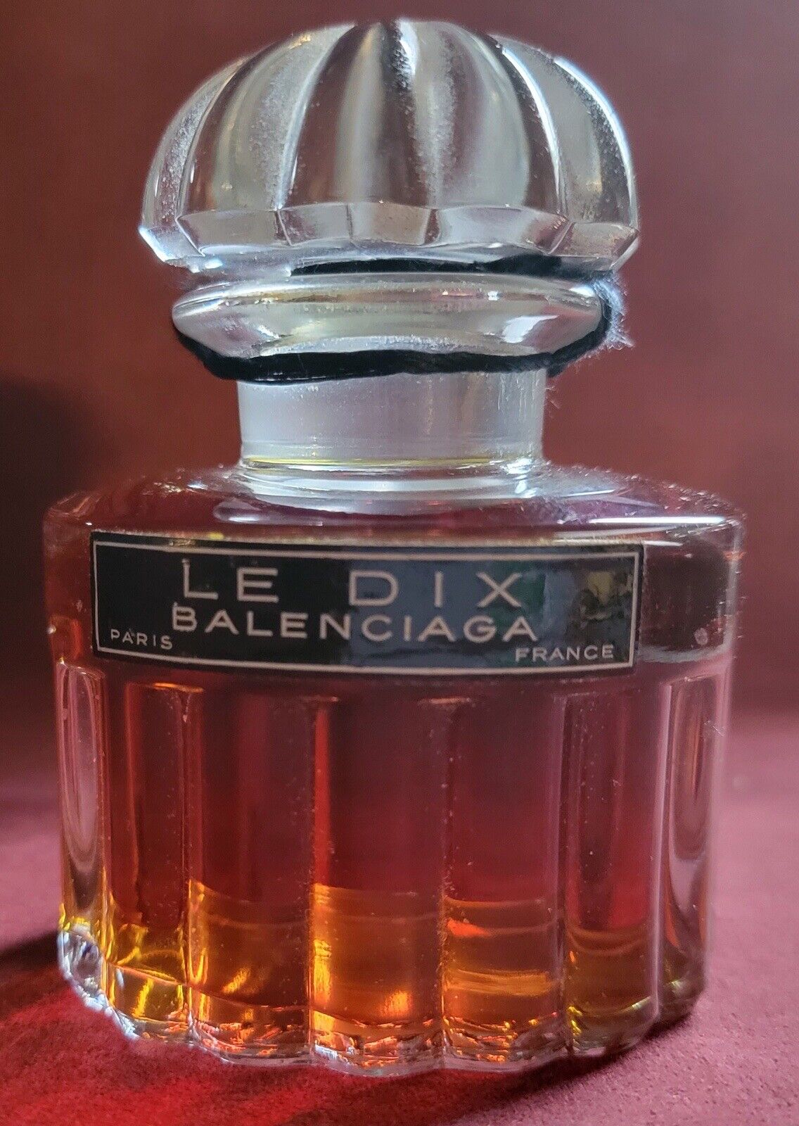 Le Dix by Balenciaga Pure Perfume Vintage 4 oz Sealed Bottle NWOB Very Rare