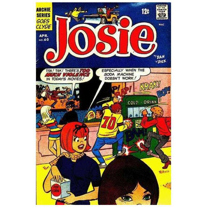 Josie #40 in Fine condition. Archie comics [z*