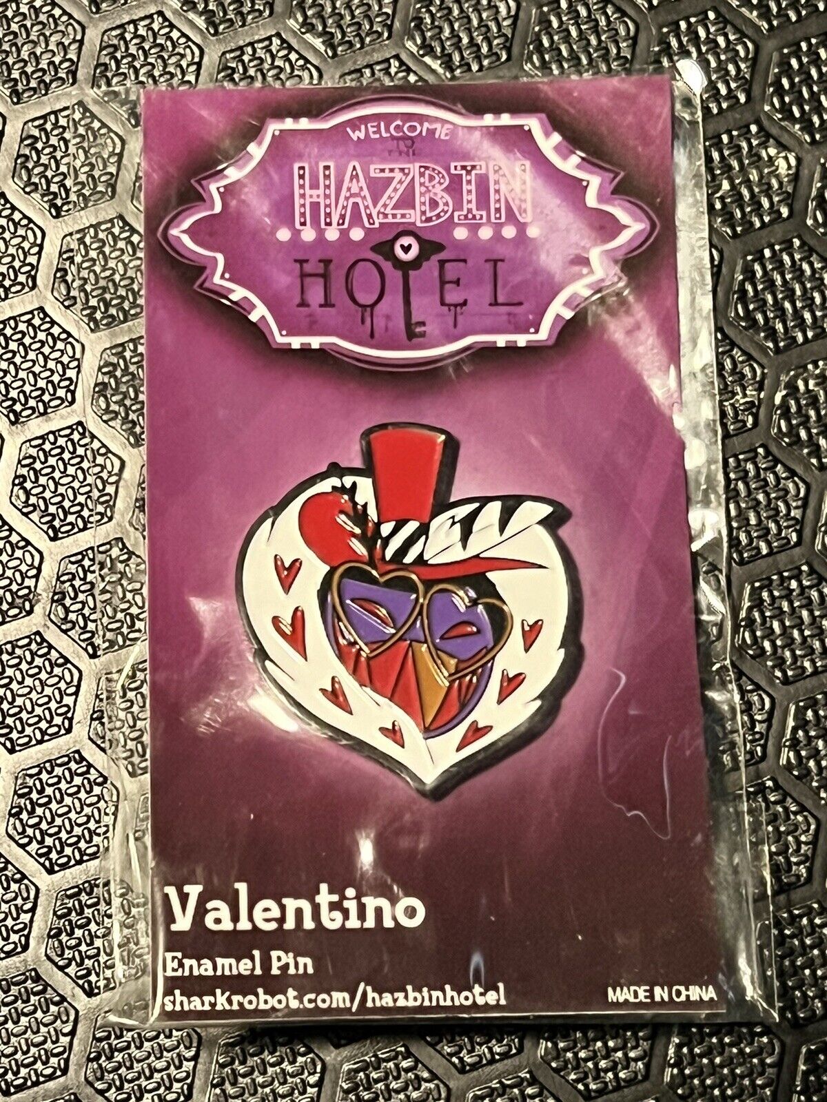 Hazbin Hotel: Valentino AUTHENTIC LIMITED EDITION 2019 Hard Enamel Pin