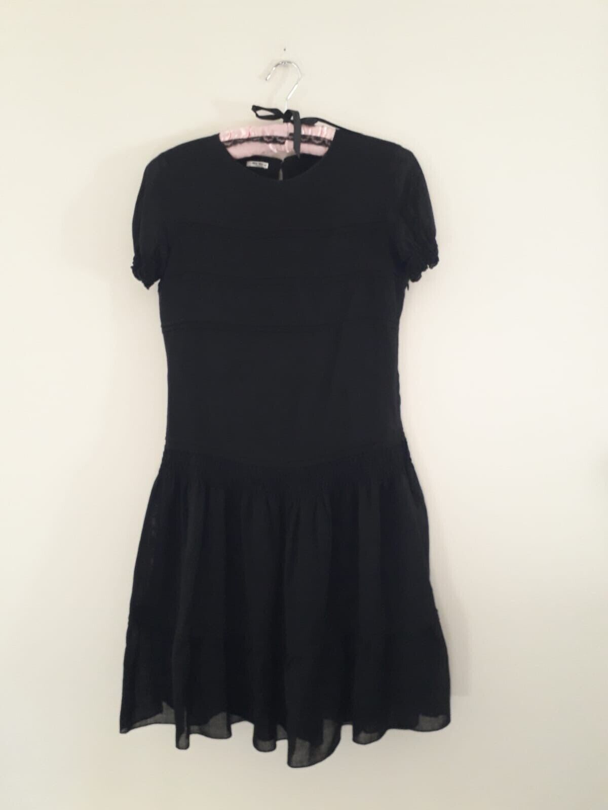 Miu Miu Women\'s Dress Black Size 40