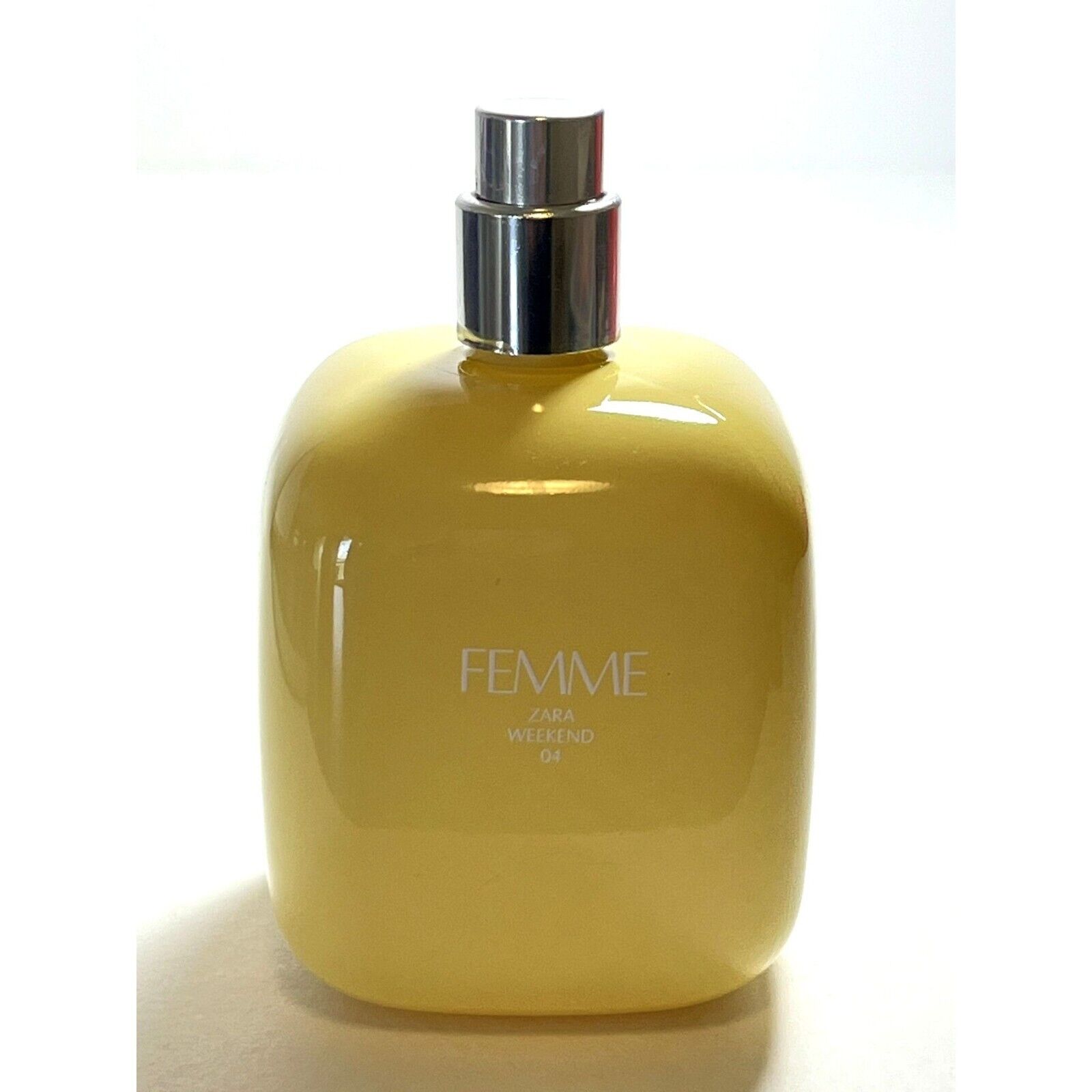 ZARA Femme Weekend Eau De Toilette Perfume 80% Full 3oz READ