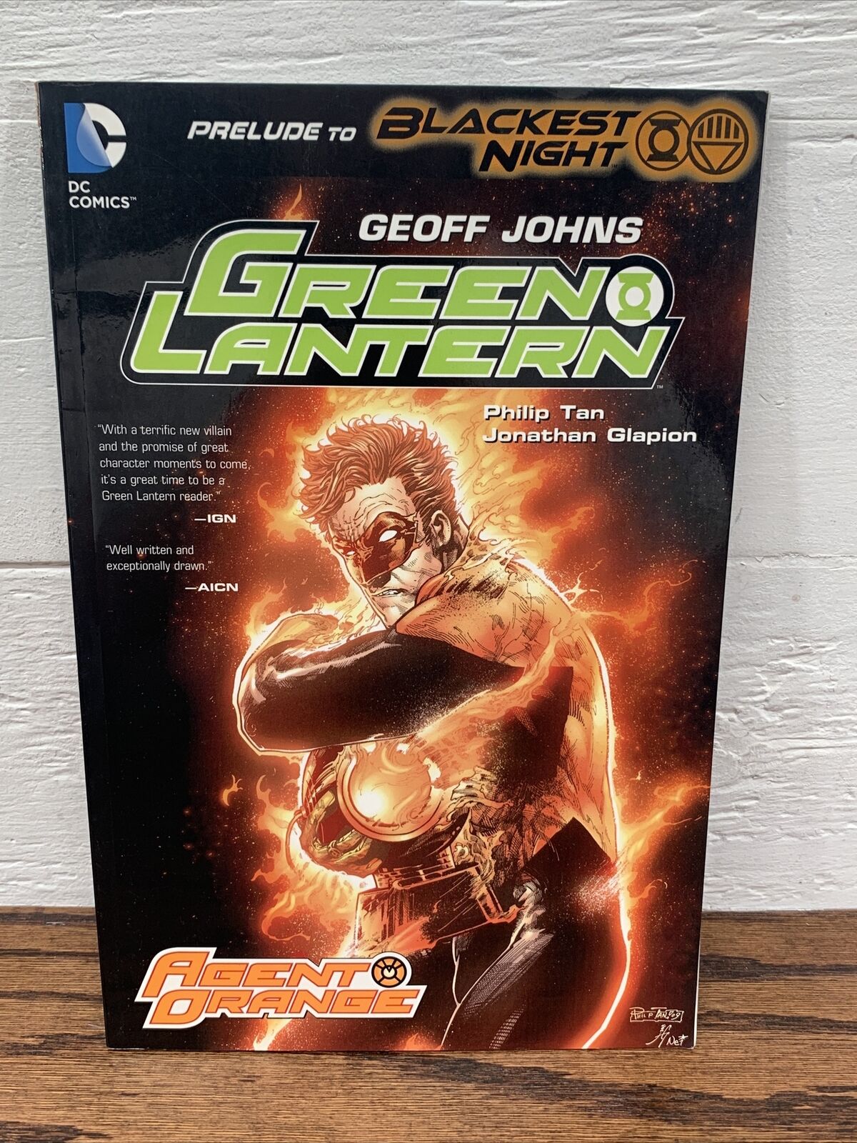 Green Lantern: Agent Orange : Prelude to Blackest Night by Geoff Johns (2010,...