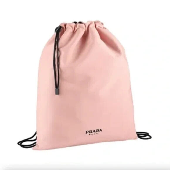 Prada Pink and Black Reversible Backpack - NEW