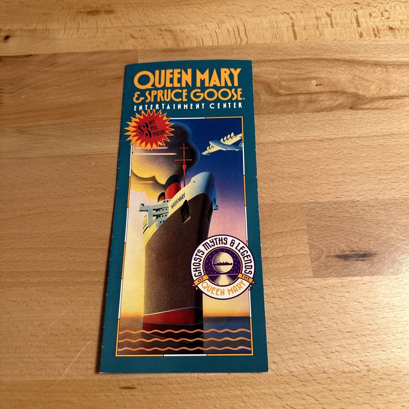 R M S Queen Mary & Howard Hughes Spruce Goose Entertainment Ctr Guide Long Beach