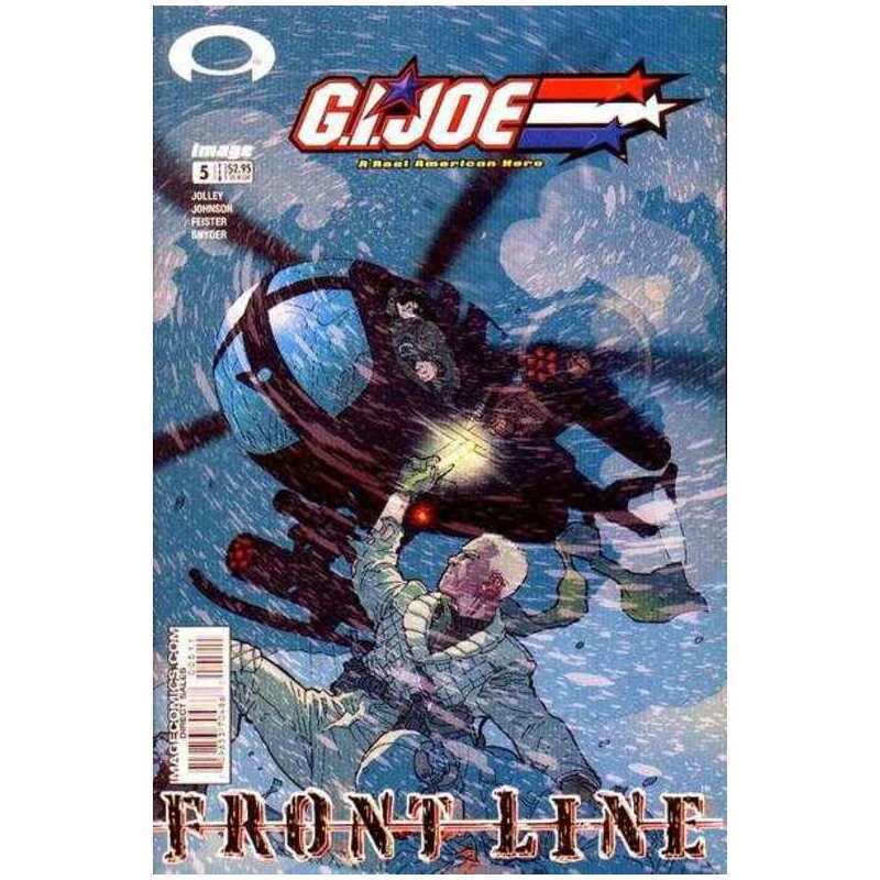 G.I. Joe: Front Line #5 in Near Mint minus condition. Image comics [c]