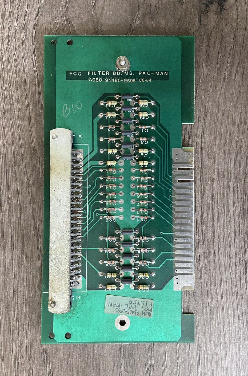 Ms Pac-Man Arcade Game Machine 1983 Arcade Circuit Board A084-91485-D595 Filter