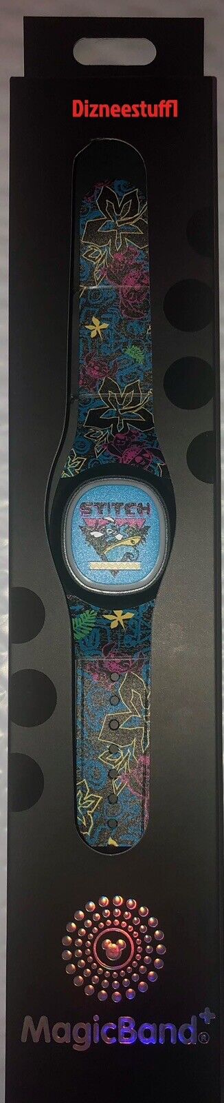 2023 Disney Stitch Retro Surfing MagicBand Plus New Unlinked CABLE INCLUDED