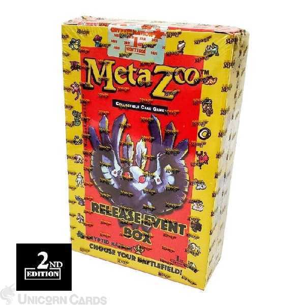 MetaZoo TCG Cryptid Nation 2nd Edition Edition Release Event Box (RRP £19.99)  :