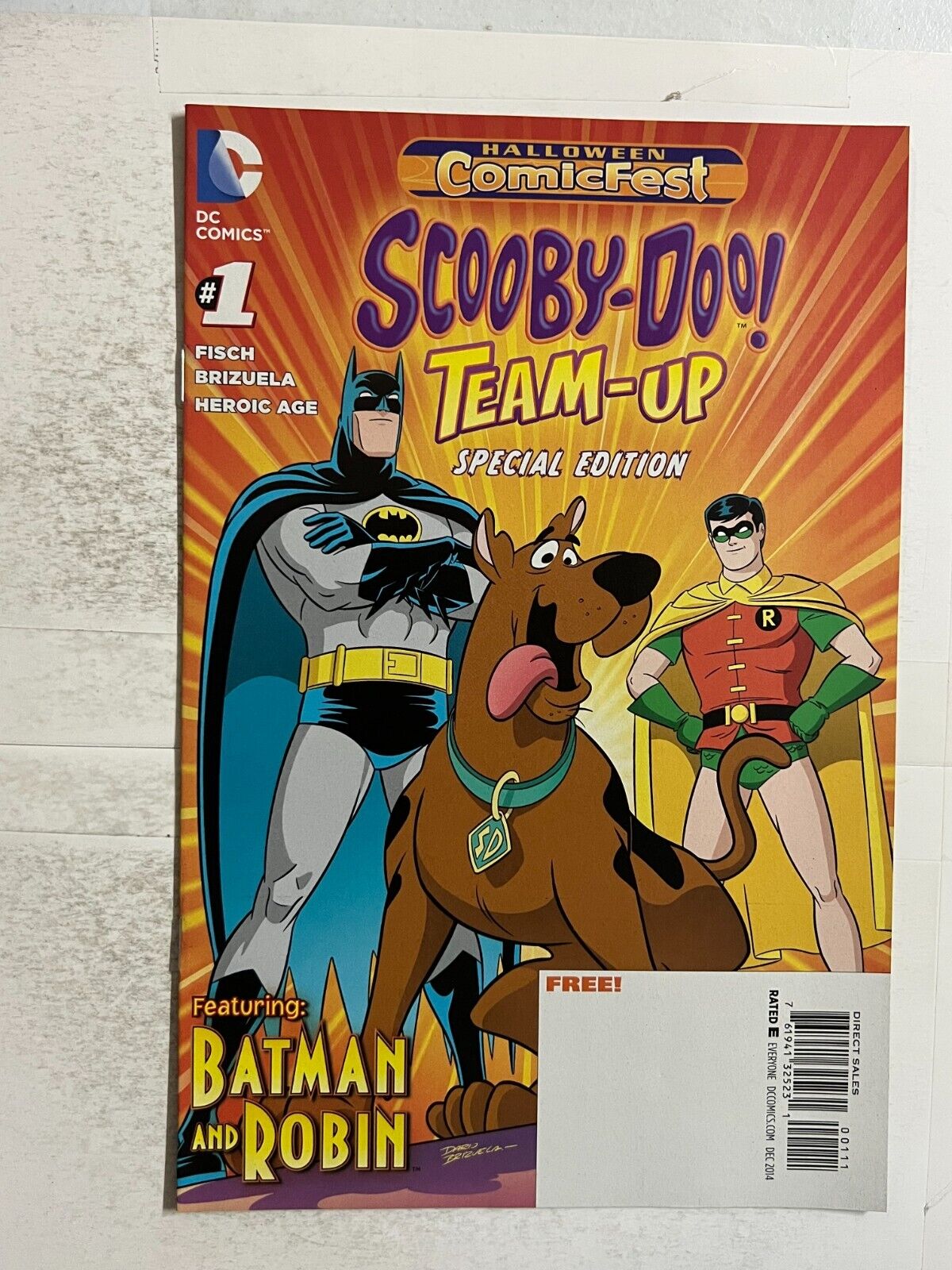 SCOOBY-DOO TEAM-UP #1 Halloween ComicFest Edition 2014 DC Comics | Combined Ship