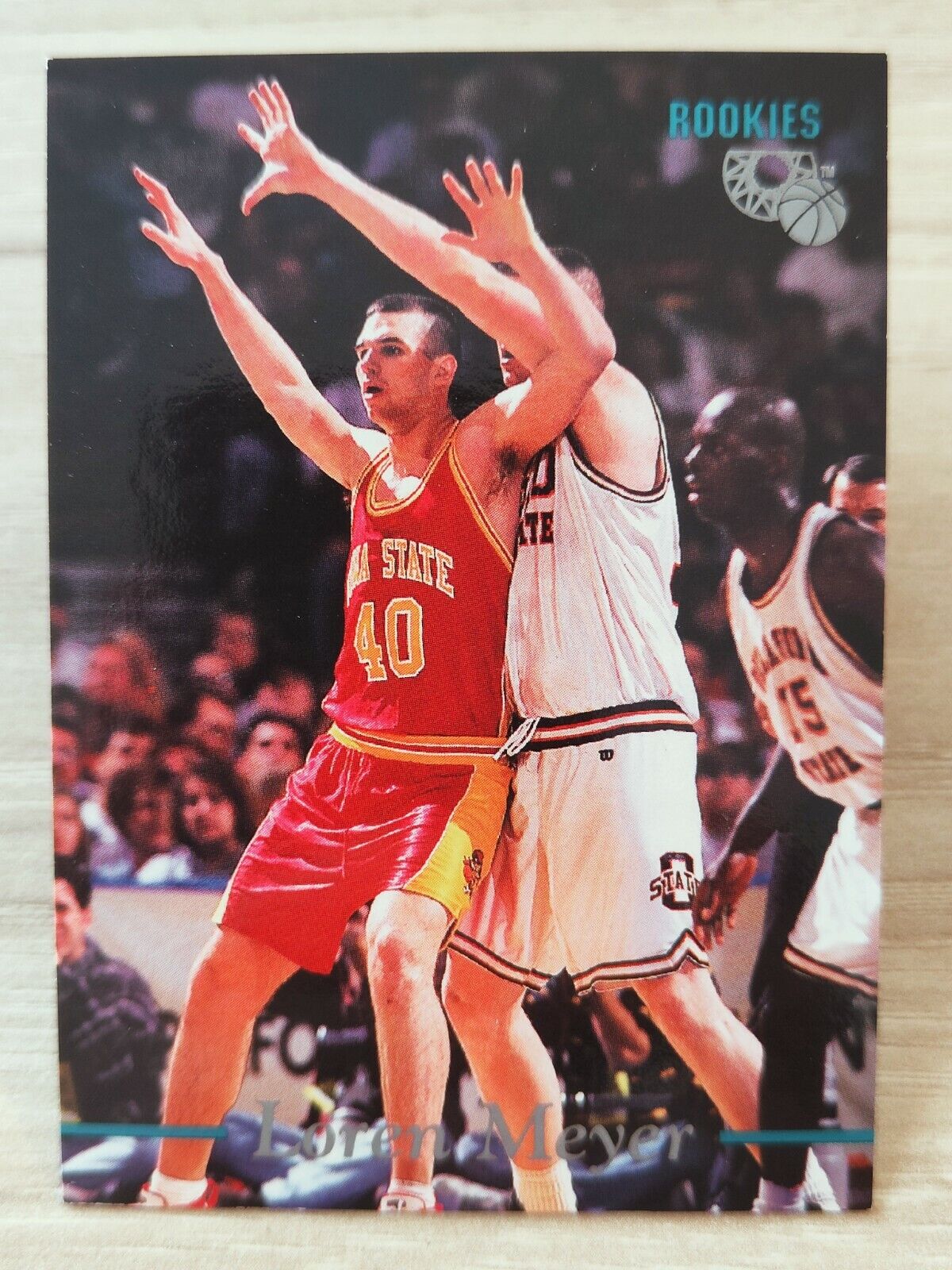 1995 Classic Rookies N38 Card #22 Loren Meyer - Iowa State Cyclones