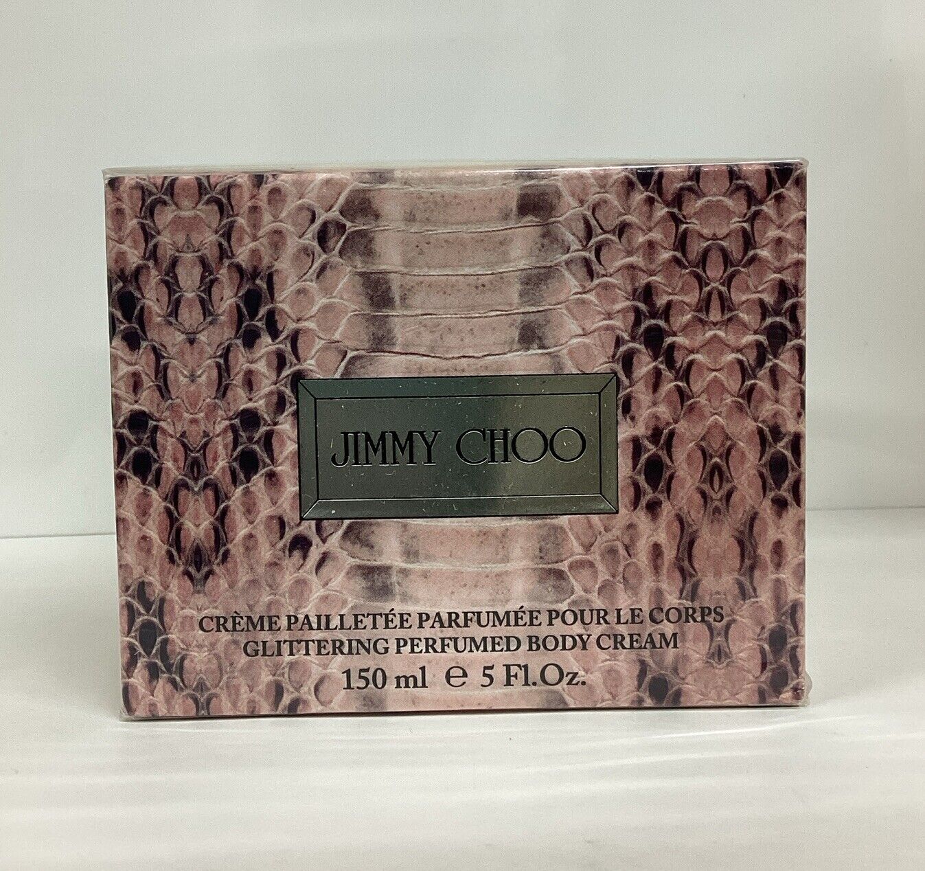Jimmy Choo Glittering Perfumed Body Cream 5oz New As Pictured SEALED Rare
