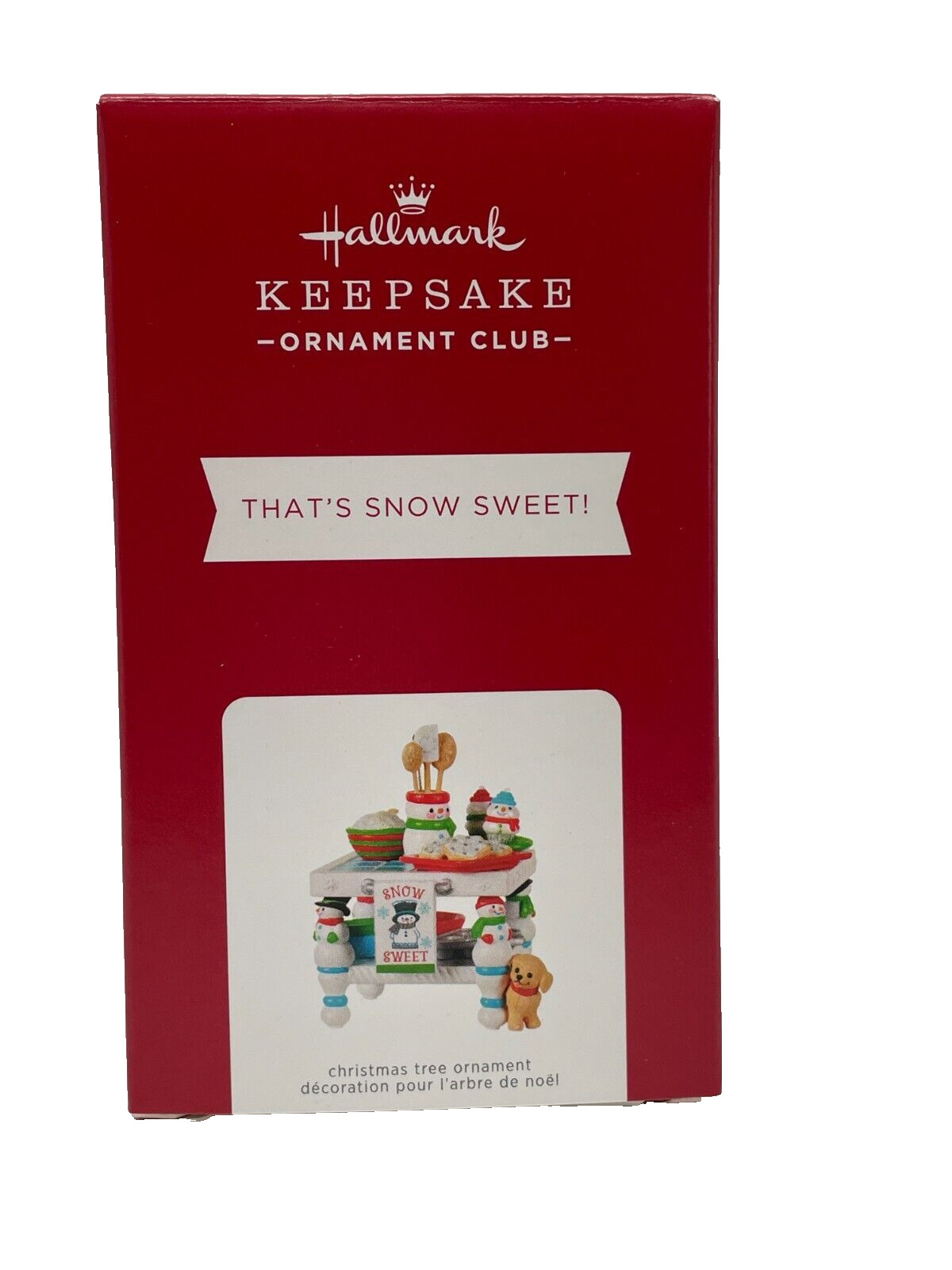 Hallmark Keepsake Ornament Club 2021 That's Snow Sweet