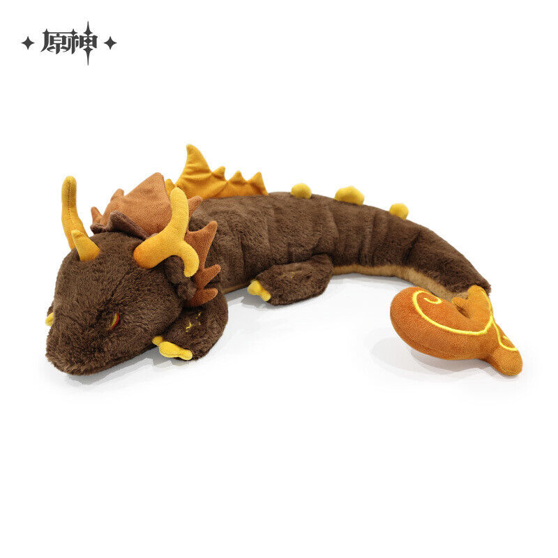 OFFICIAL Genshin Impact Zhongli Dragon Plush Doll Morax Stuffed Pillow Toy Gift