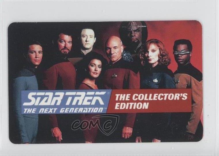 1994 Columbia House Star Trek: The Next Generation Membership Cards TNG Crew 1j8