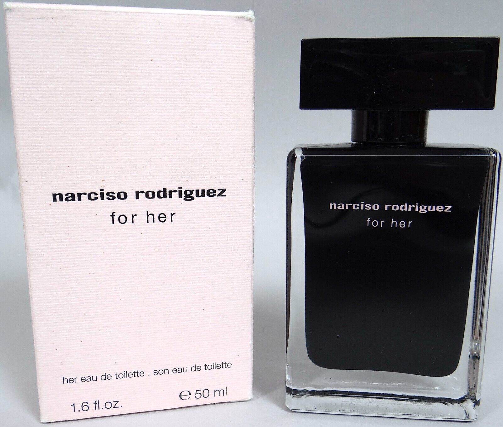 Narciso Rodriguez For Her Perfume EDT Spray 1.6 oz 50ml Musk Powdery Floral