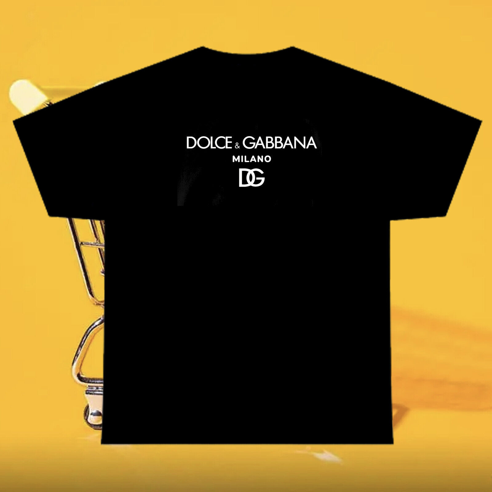 SALE Dolce & Gabbana Unisex Logo T-Shirt Tee New Men's Size S-5XL USA