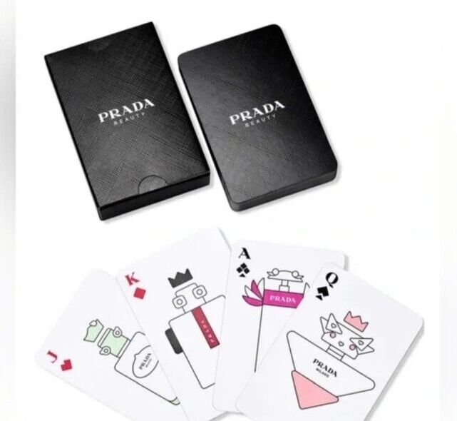 1× Prada Beauty Playing Cards New Sealed Limited Edition
