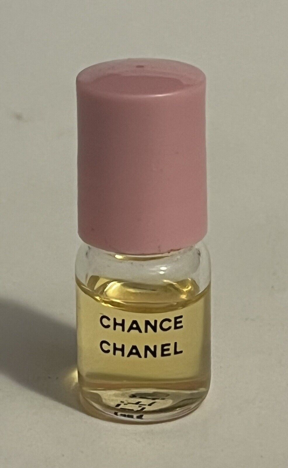 RARE Chanel Chance Vintage Small Sample Bottle Pink Top