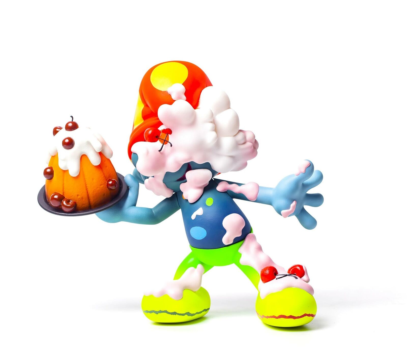 【In-Stock】 Fools Paradise Sweet Conflict EP2 Smurf Toad Kaws Designer Vinyl