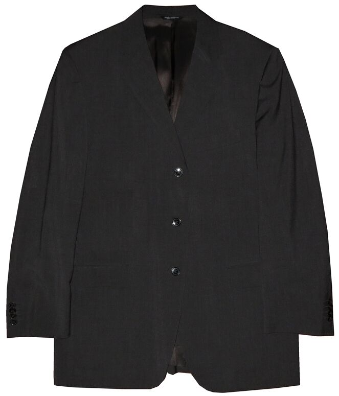PERFECT PREOWNED DOLCE & GABBANA CHARCOAL SPORTCOAT JACKET EU 52 42R 42 R  