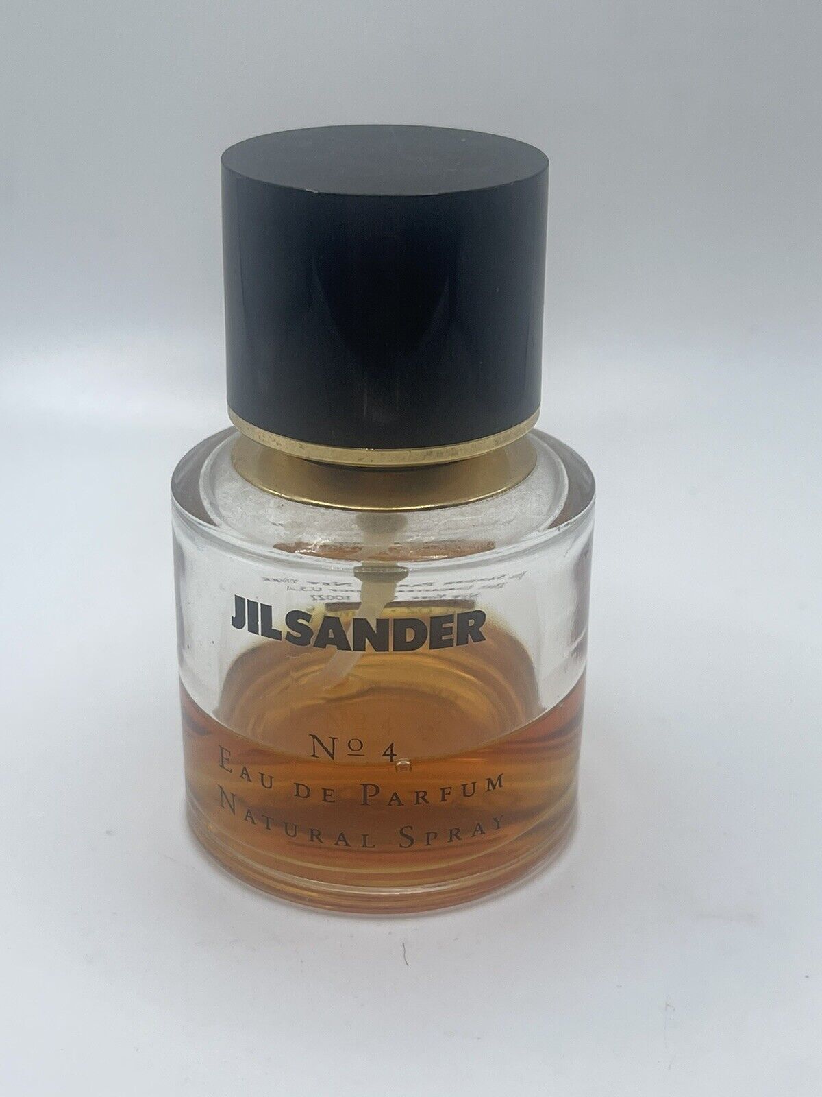 Vintage Jil Sander No. 4 Eau de Parfum Spray Perfume 1.7 FL Oz 40% Full
