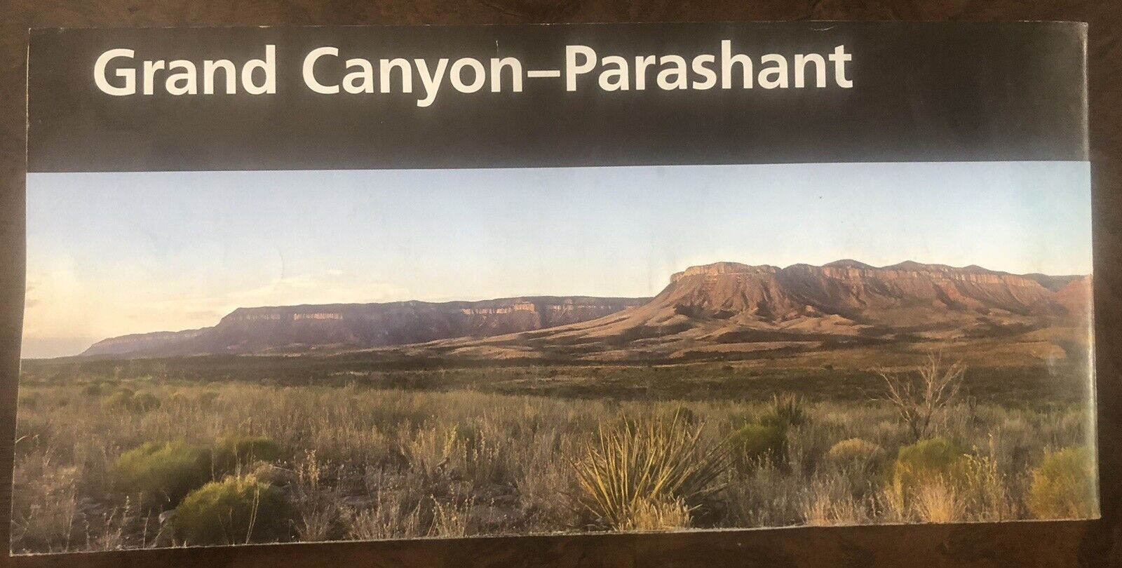 Grand Canyon-Parashant NP Brochure Map NPS Guide 2024.