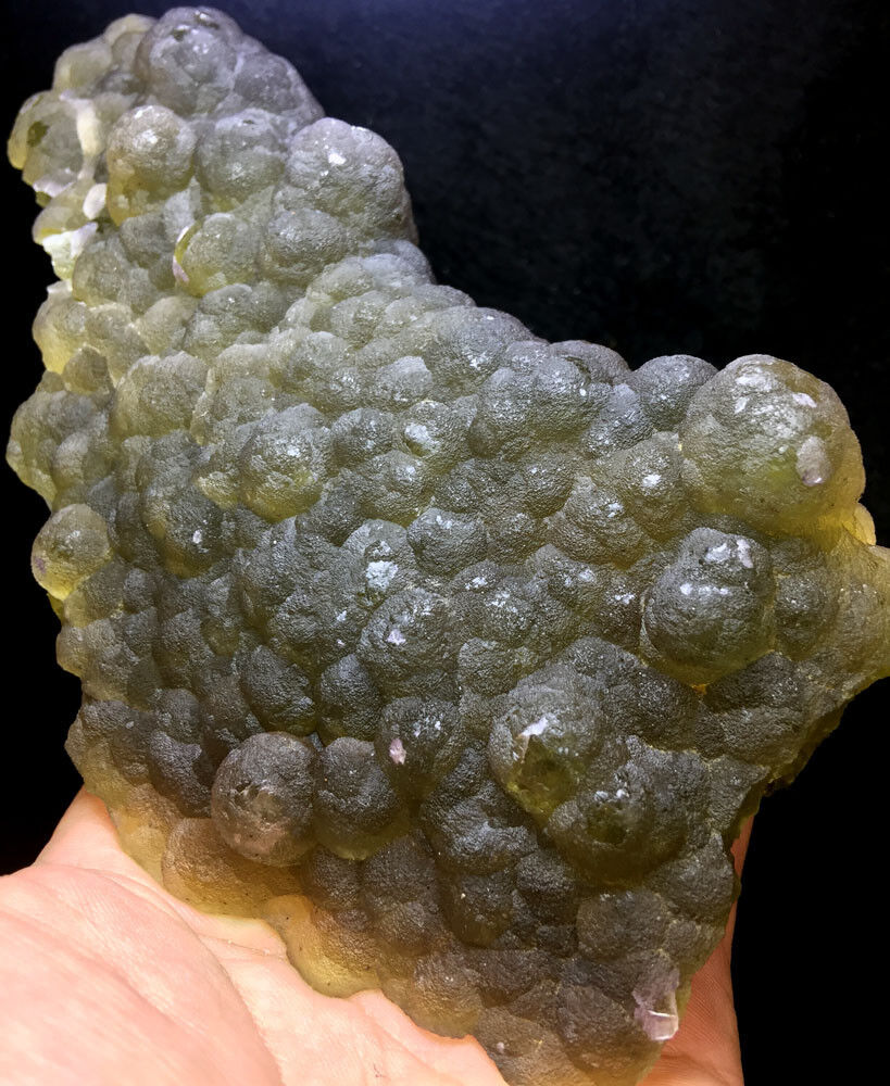 645g WOWNew Find Natural Yellow Fluorite Quartz Crystal original specimen  #159
