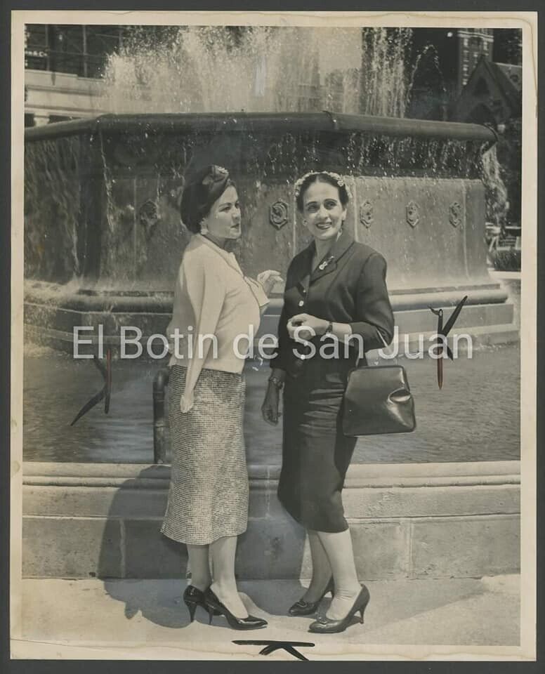 VTG PRESS PHOTO / CONVENTION WOMEN\'S CLUB PUERTO RICO 1958