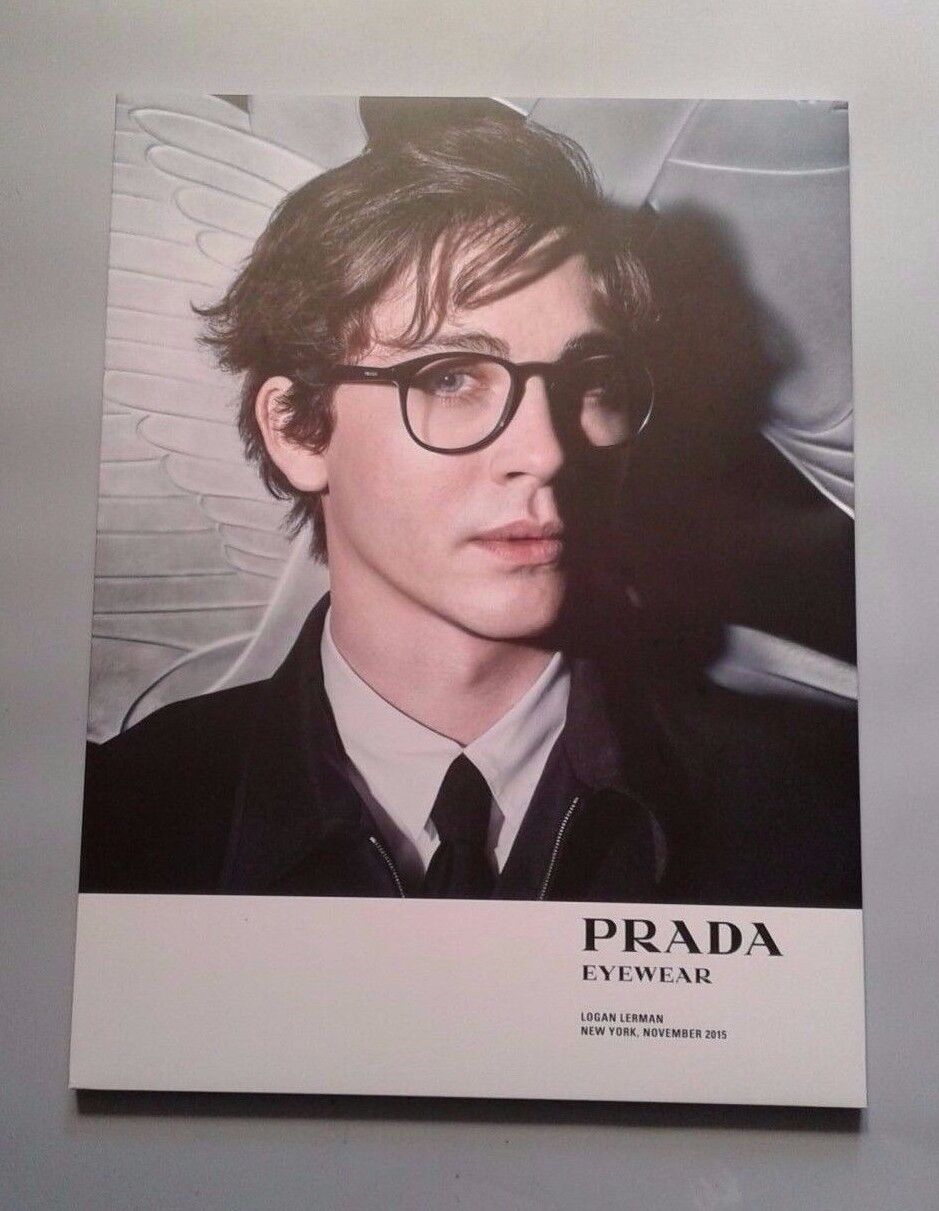 PRADA MALE OPTICAL COUNTERCARD LARGE POSTER SIZE 11.7 X 15.6 INCHES
