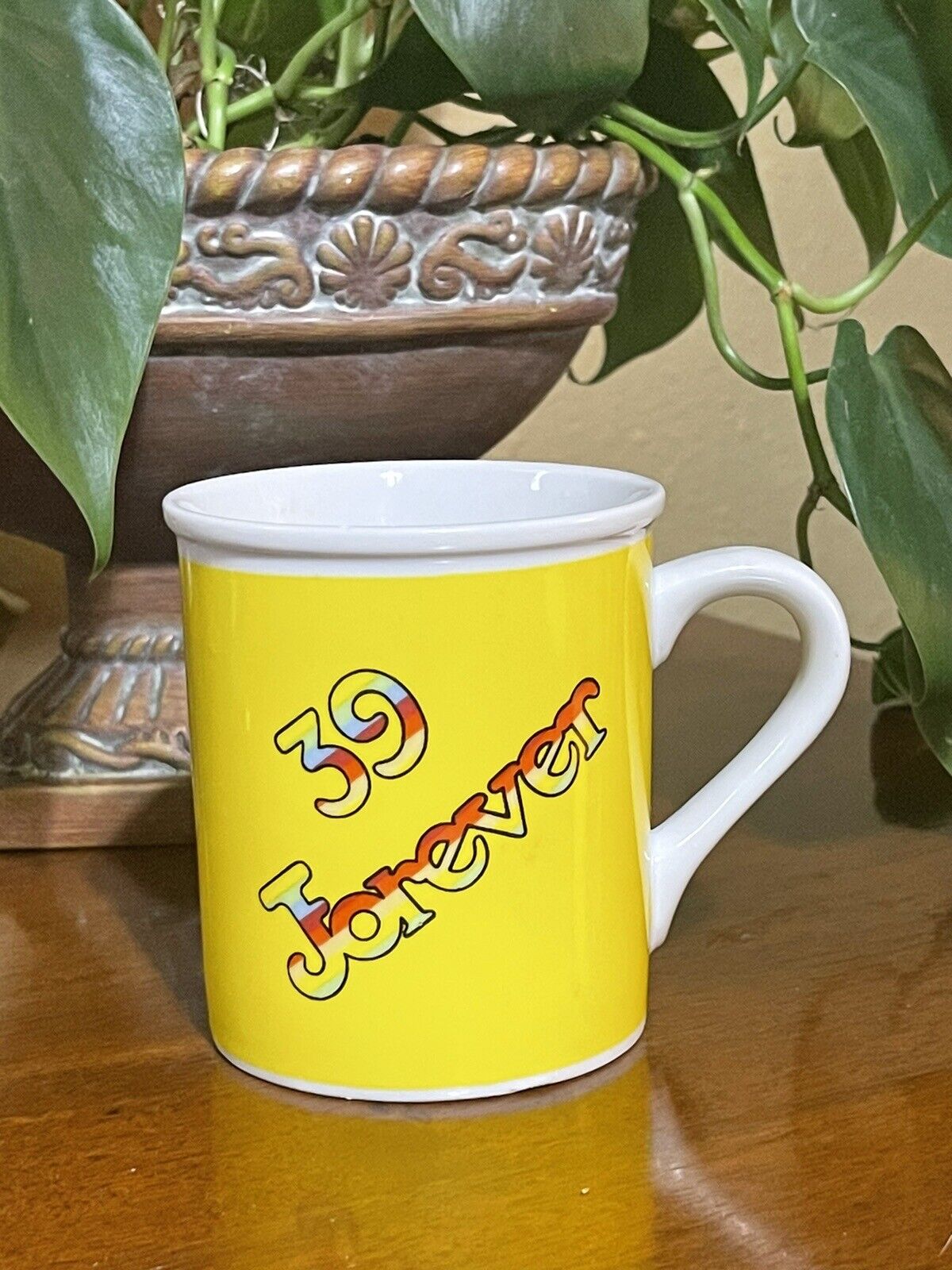 39 Forever Coffee ☕ Tea 🍵 Mug Rare VTG 1985
