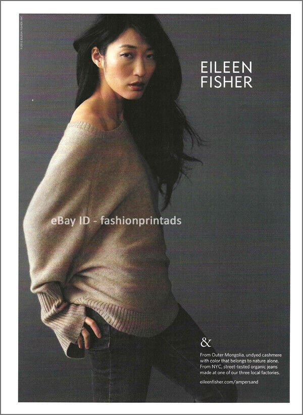EILEEN FISHER 1-Page Magazine PRINT AD Fall 2012 JIHAE KIM