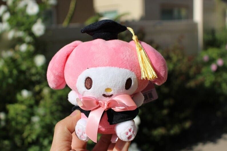 My Melody Plushie, Graduation Series, Sanrio Plush, Sanrio Gift, Graduation Gift