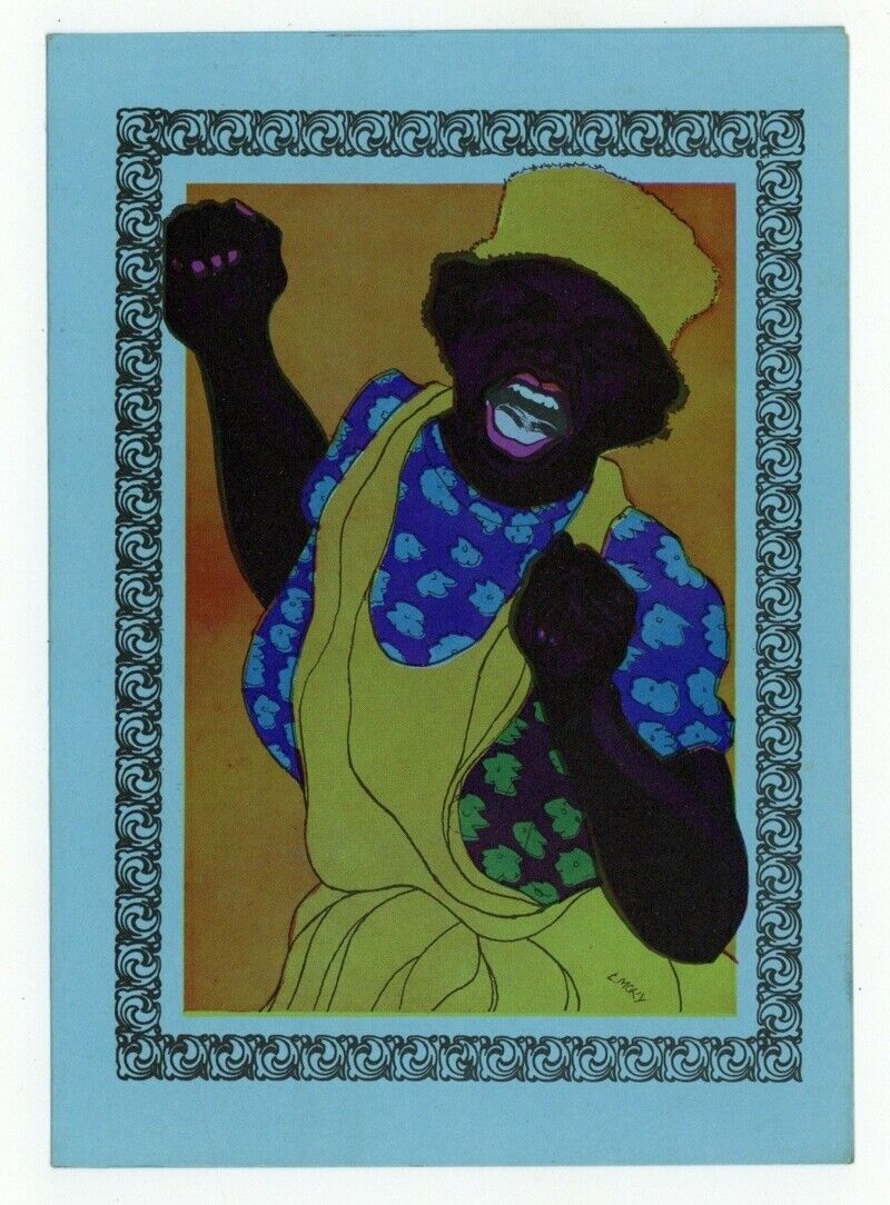 Emory Douglas 1973 Black Panther Party Revolutionary Art Women of Color Struggle