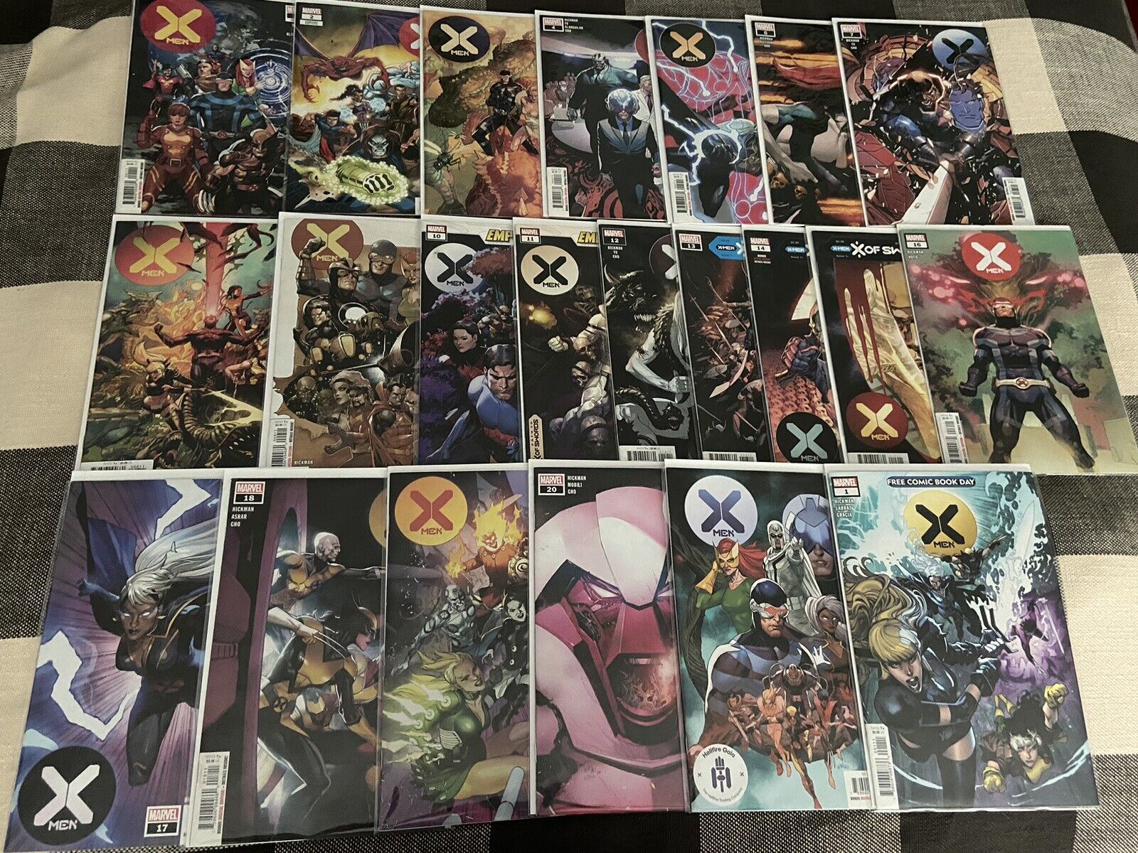X-Men #1-21 Complete Set (2019-2021) Marvel Comics 