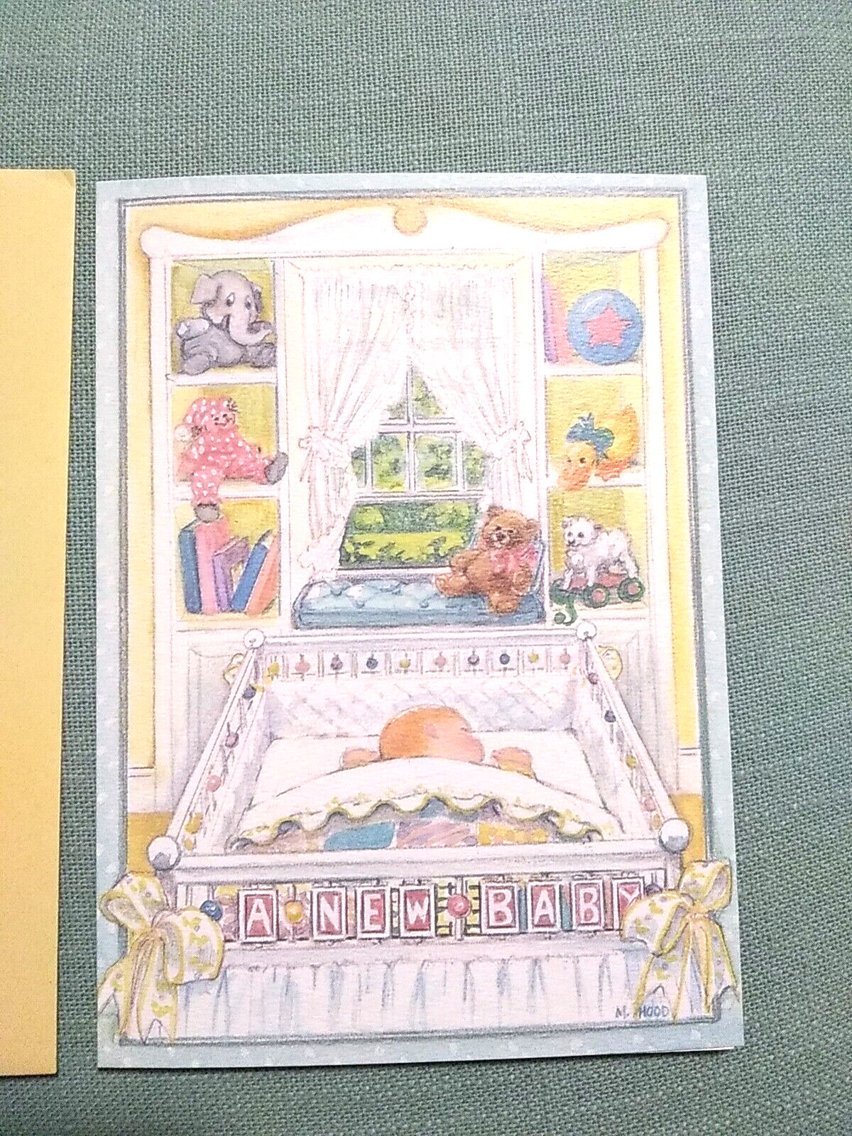 VTG ADORABLE NOS 1995 Marian Heath Greeting Card 