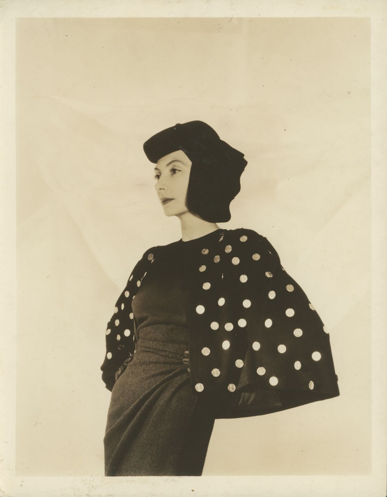 George HOYNINGEN-HUENE: Original Fashion Photograph of VALENTINA
