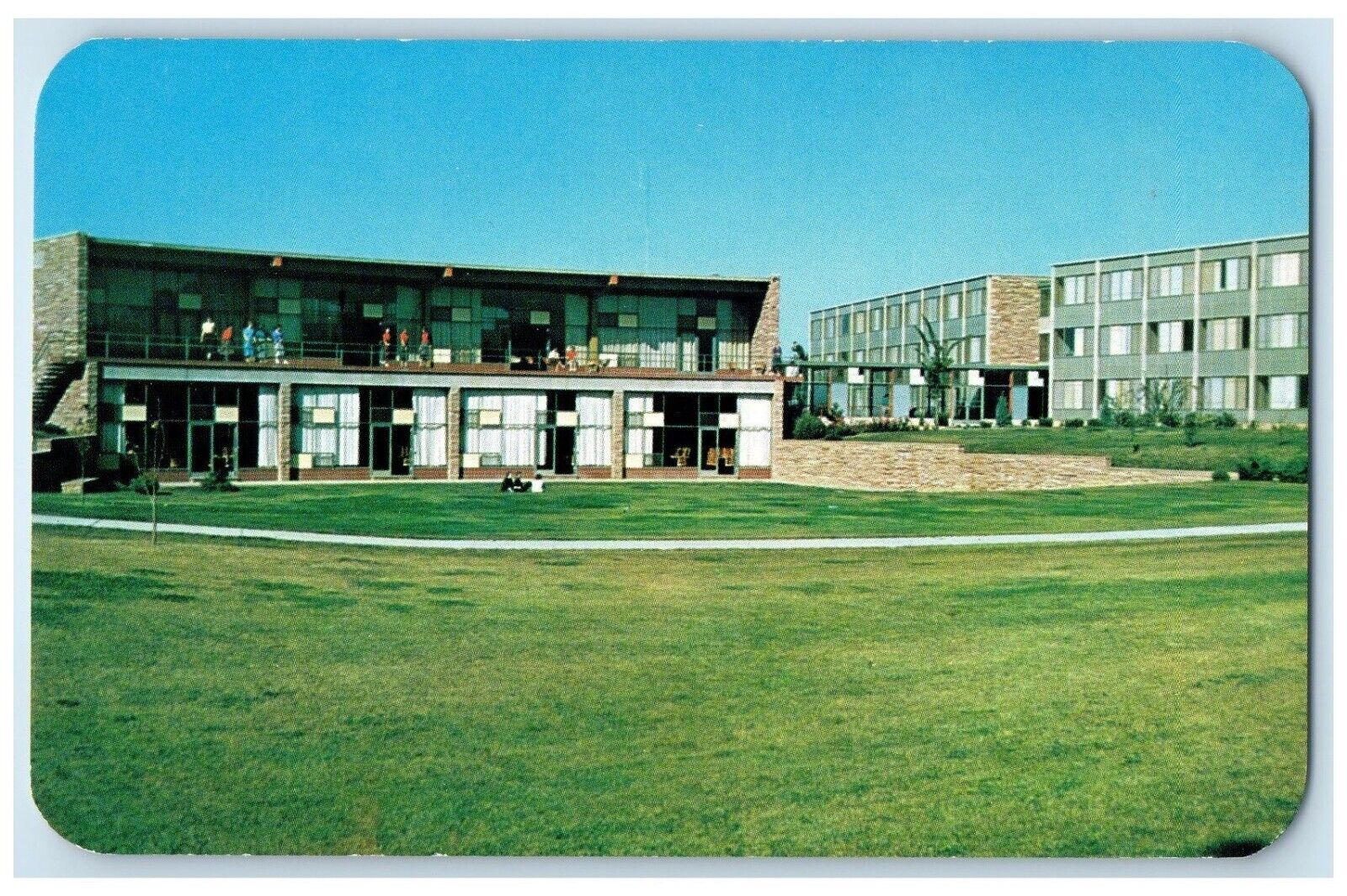 c1960's Green Hall Women's Residence Hall Colorado State University Postcard