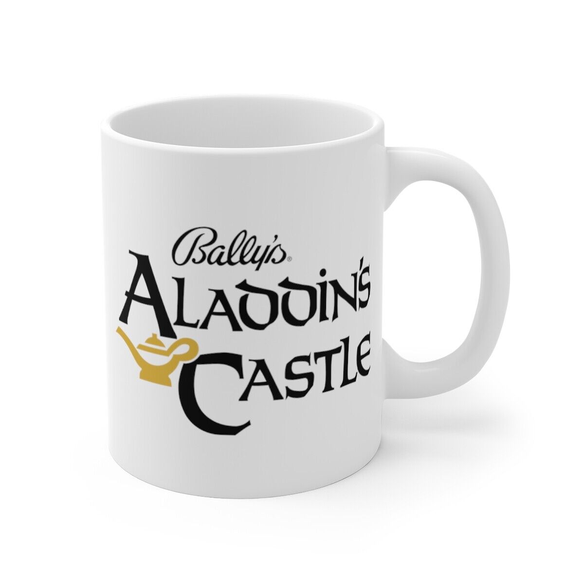 Bally Aladdins Castle Arcade Ceramic Coffee Cup Mug 11oz, Christmas Gift