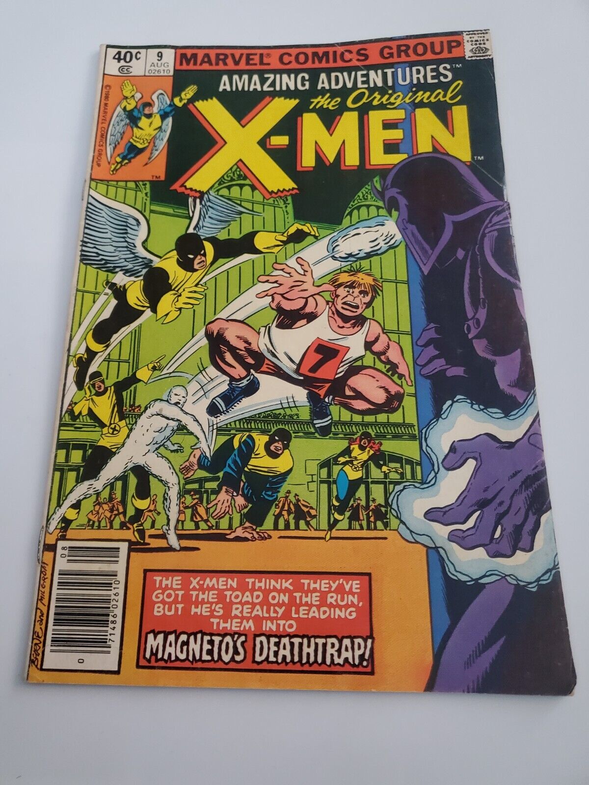 Amazing Adventures The Original X-Men Number 9 August 1980 Marvel Comics Group
