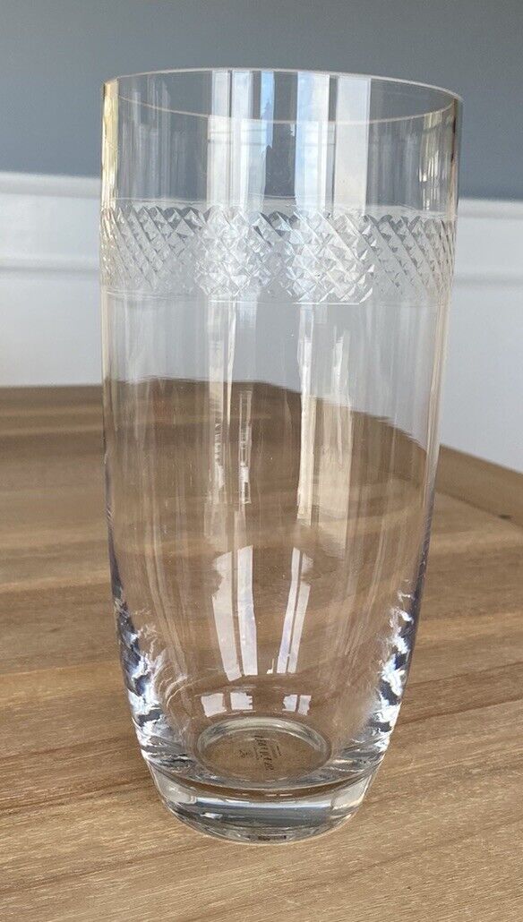 Vera Wang - FTD - Flowers - 8” Vase - Clear Glass