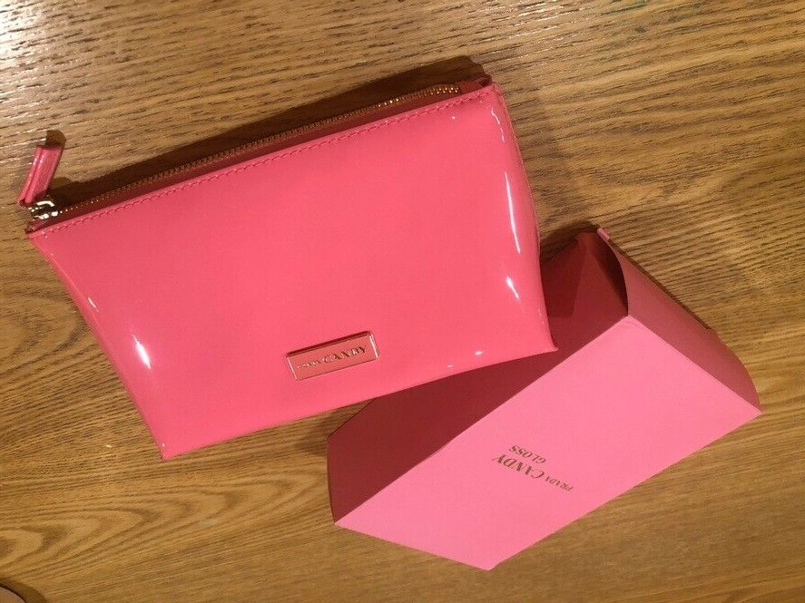 Prada Candy Novelty Gift Pink Jelly Makeup bag
