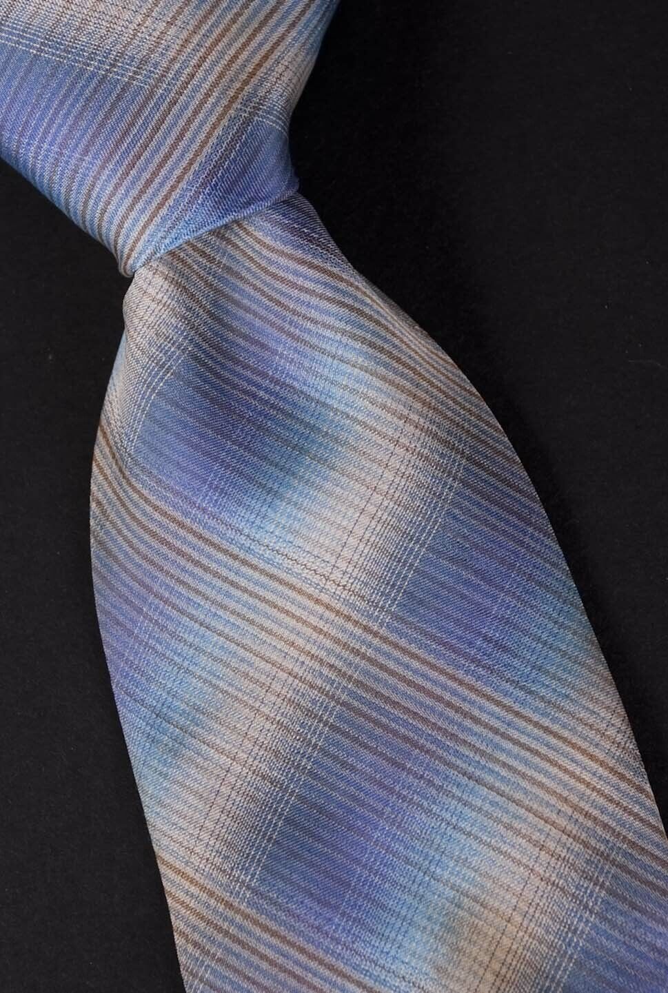 Missoni Tie Blue 100% Silk Made in Italy *ug041019