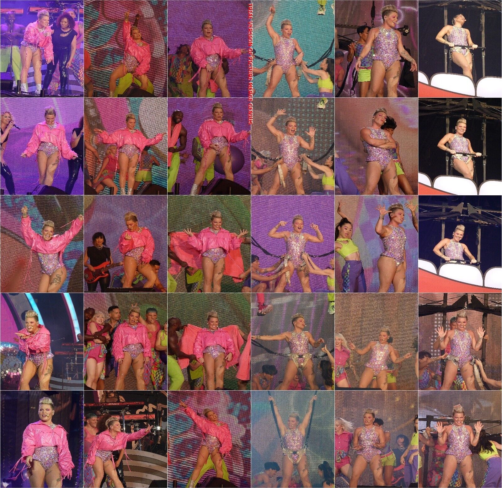 Pink 5000 New Photos 24/06/2023 Summer Carnival Tour Pop Music Pnk All Costumes