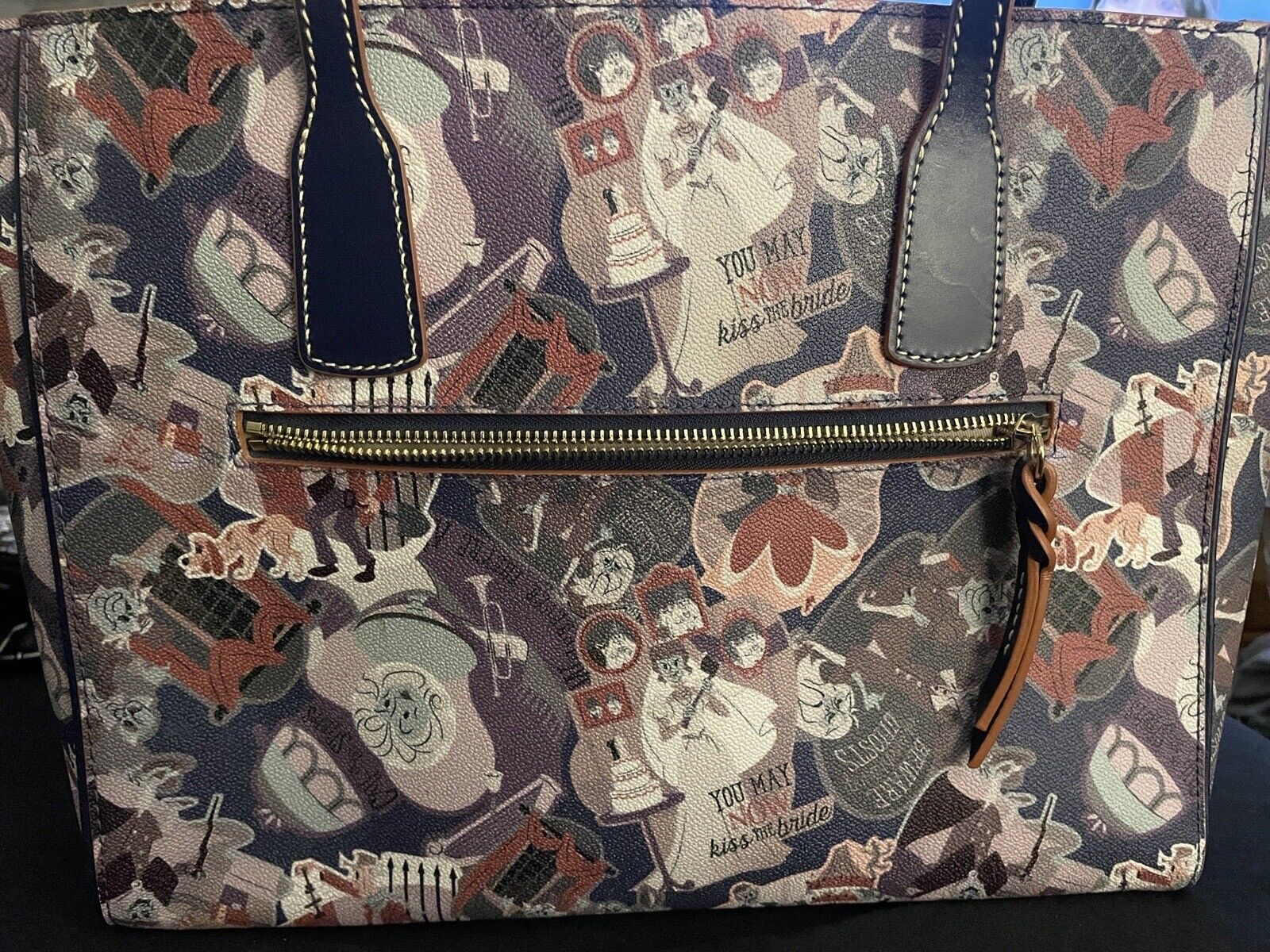 Dooney and Bourke Disney Haunted Mansion large tote purse bag And Wallet