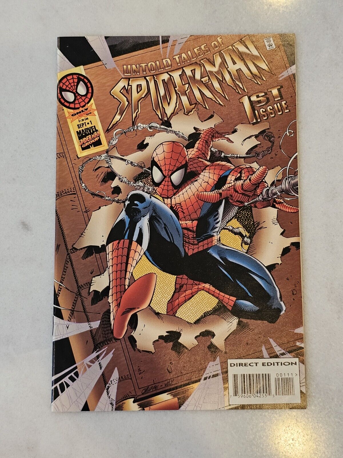 Untold Tales of Spider-Man # 1  First Issue of 1995 Series Comic Book